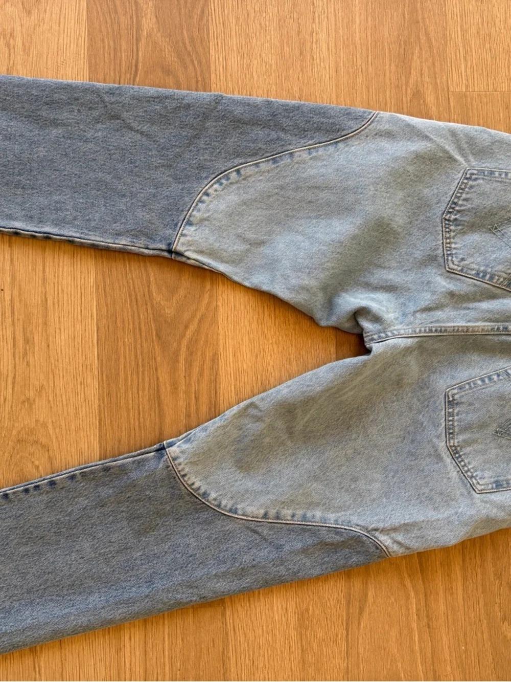 Levi's Riding Chaps Style Denim Jeans - Picture 4 of 5